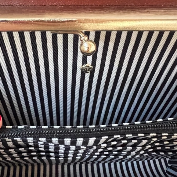 NWOT RARE Kate Spade Wordsmith Dictionary Clutch Toast Brown Camel Gold - Picture 14 of 15